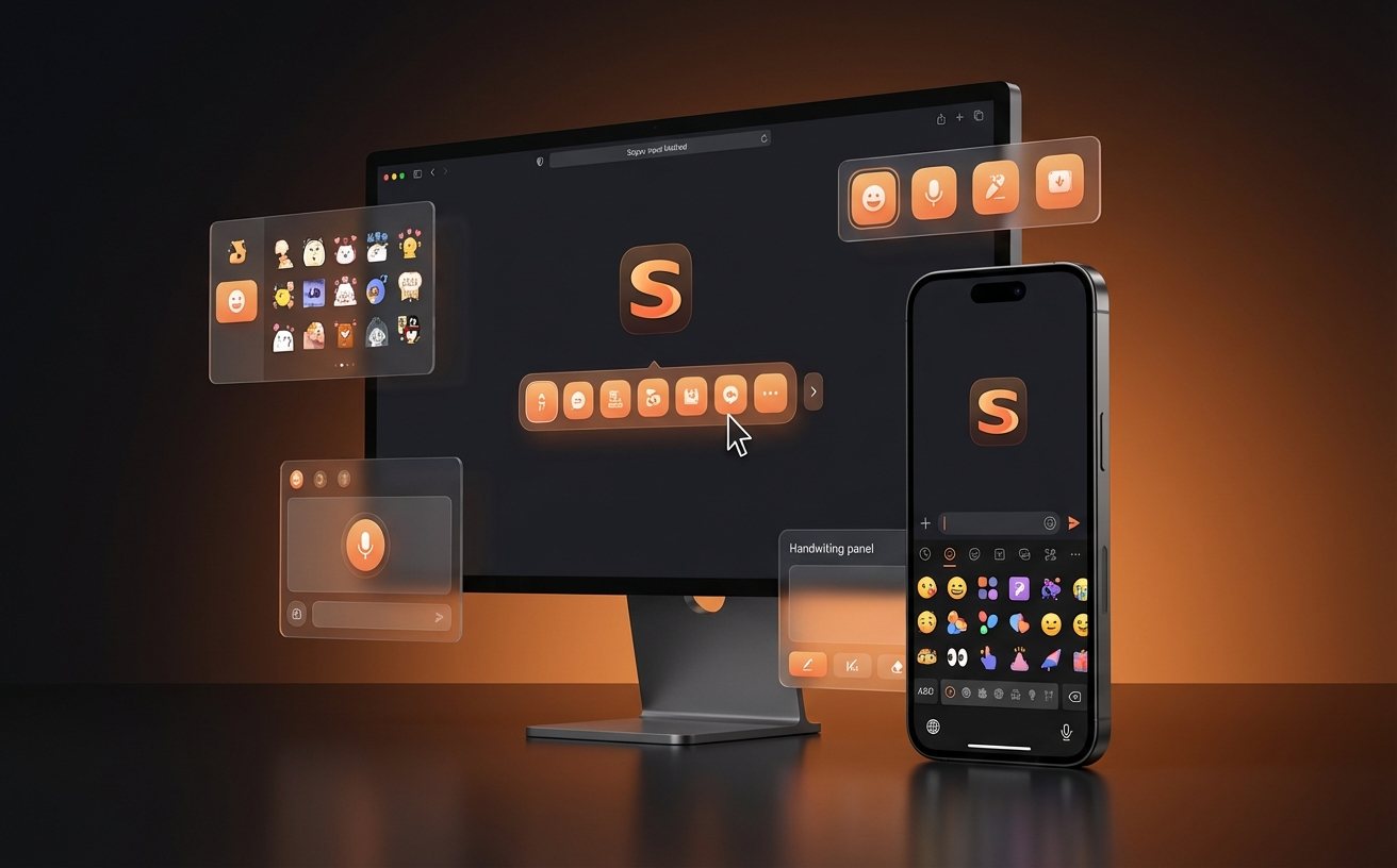 搜狗输入法表情包与图标展示